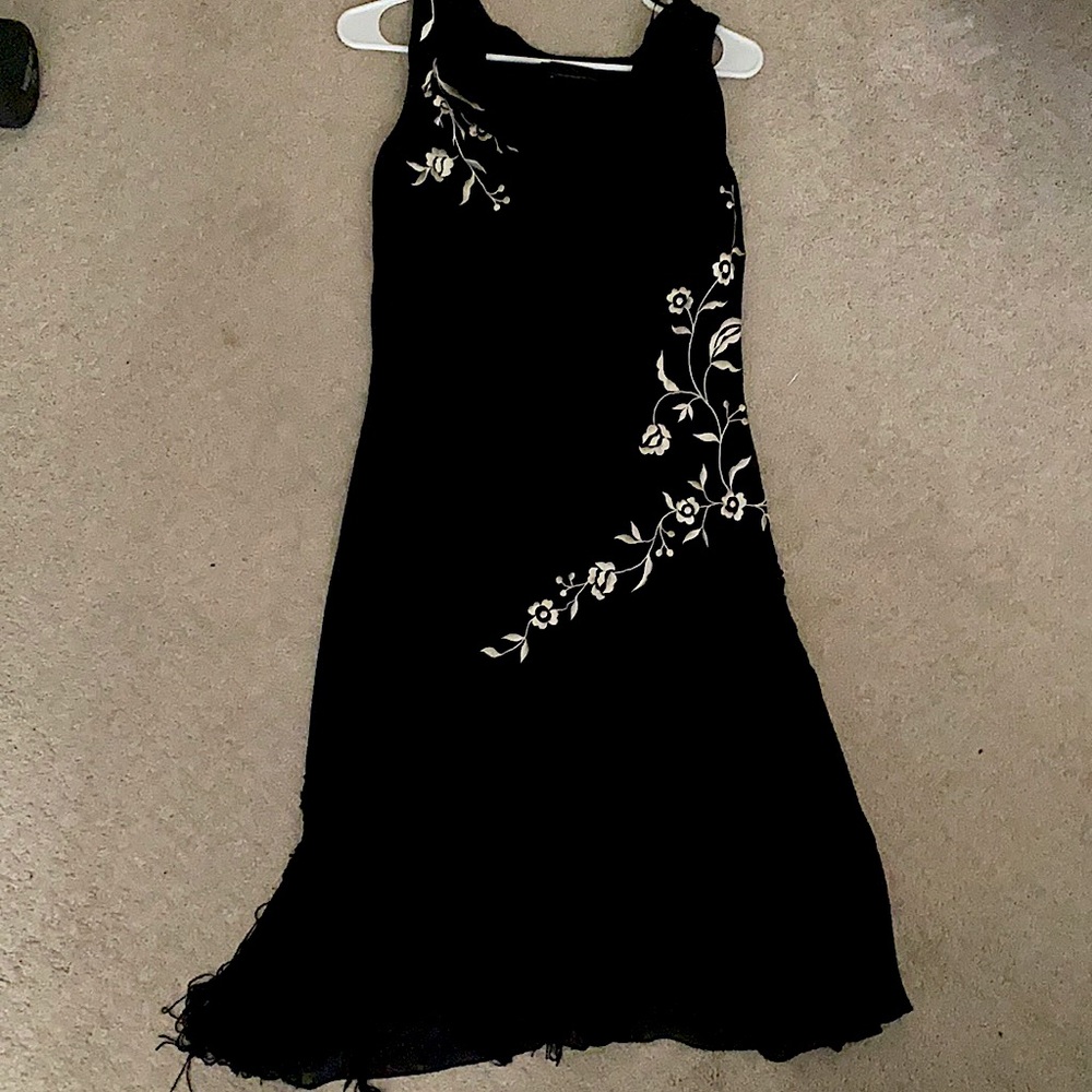 Black Alex Evenings dress. Size 12